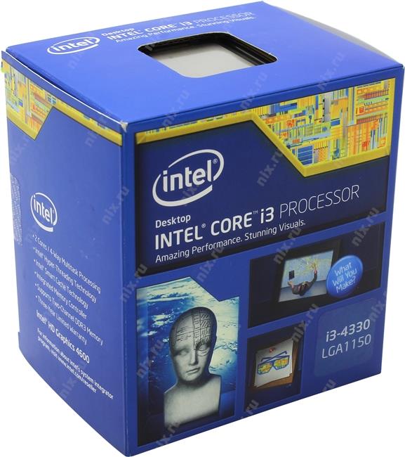 Процессор INTEL Core i3-4330 Processor - купить, сравнить тесты, цены и ...