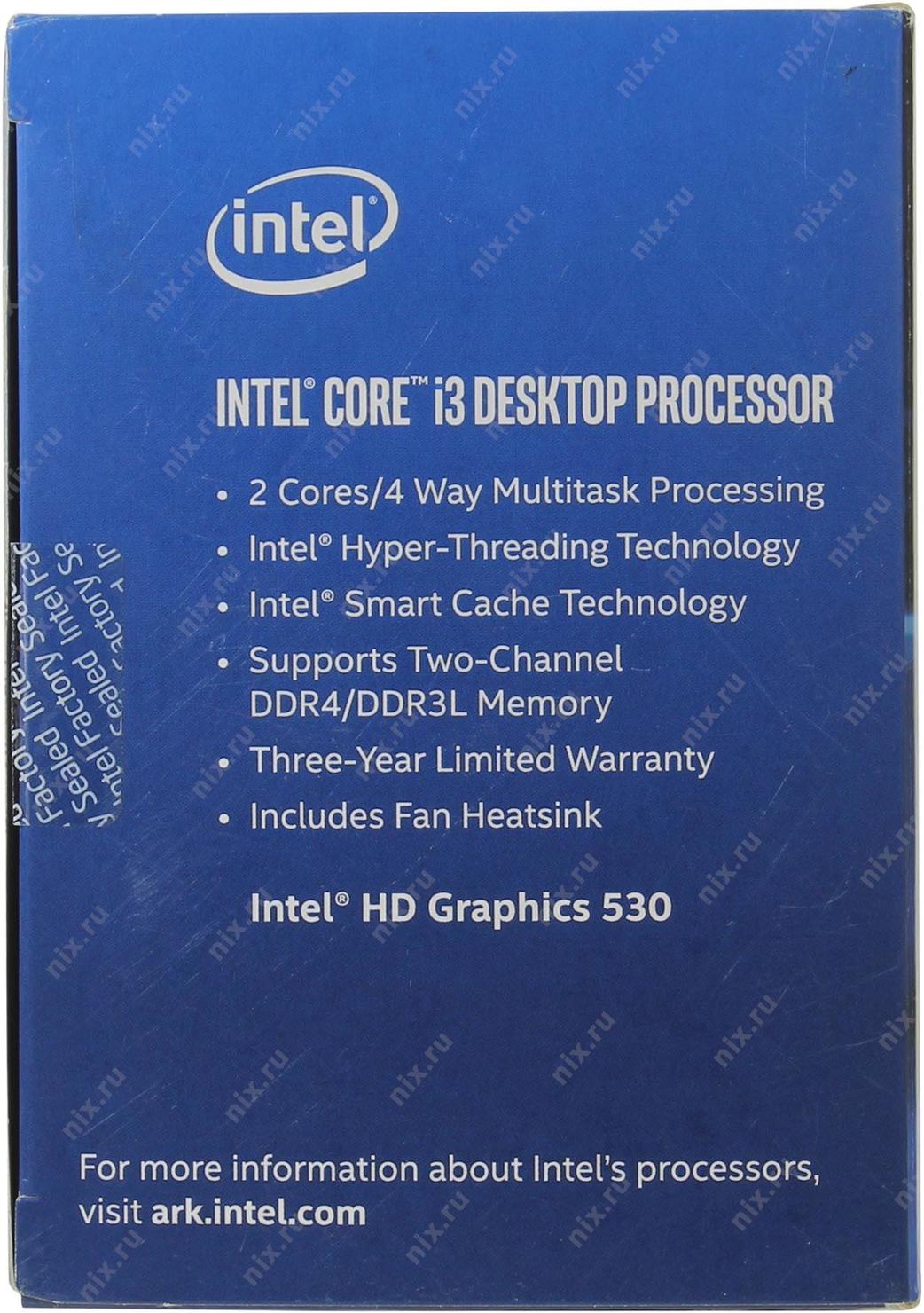 Intel core i3 6300