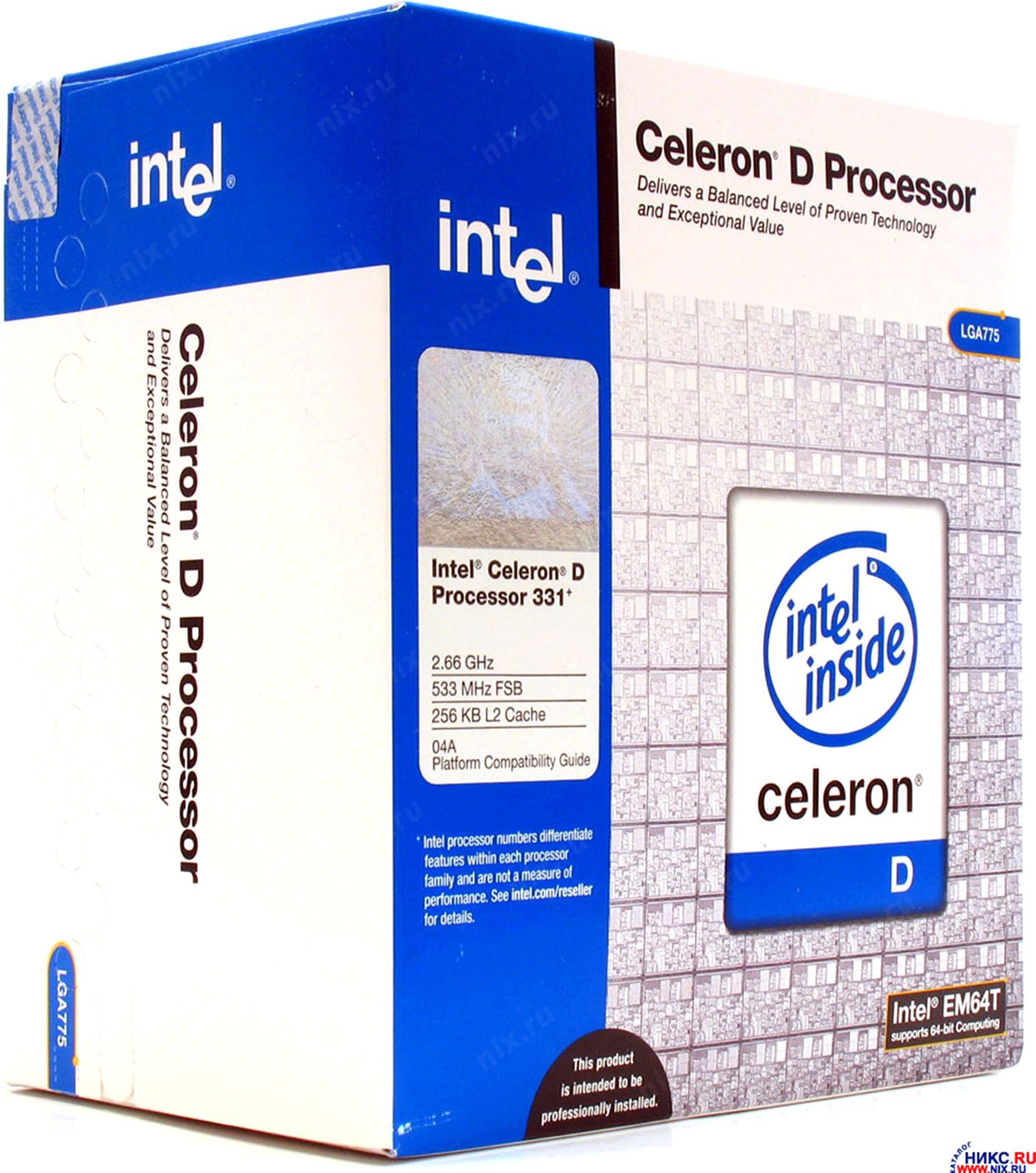 Intel celeron отзывы. Intel Celeron d 331. Селерон 331