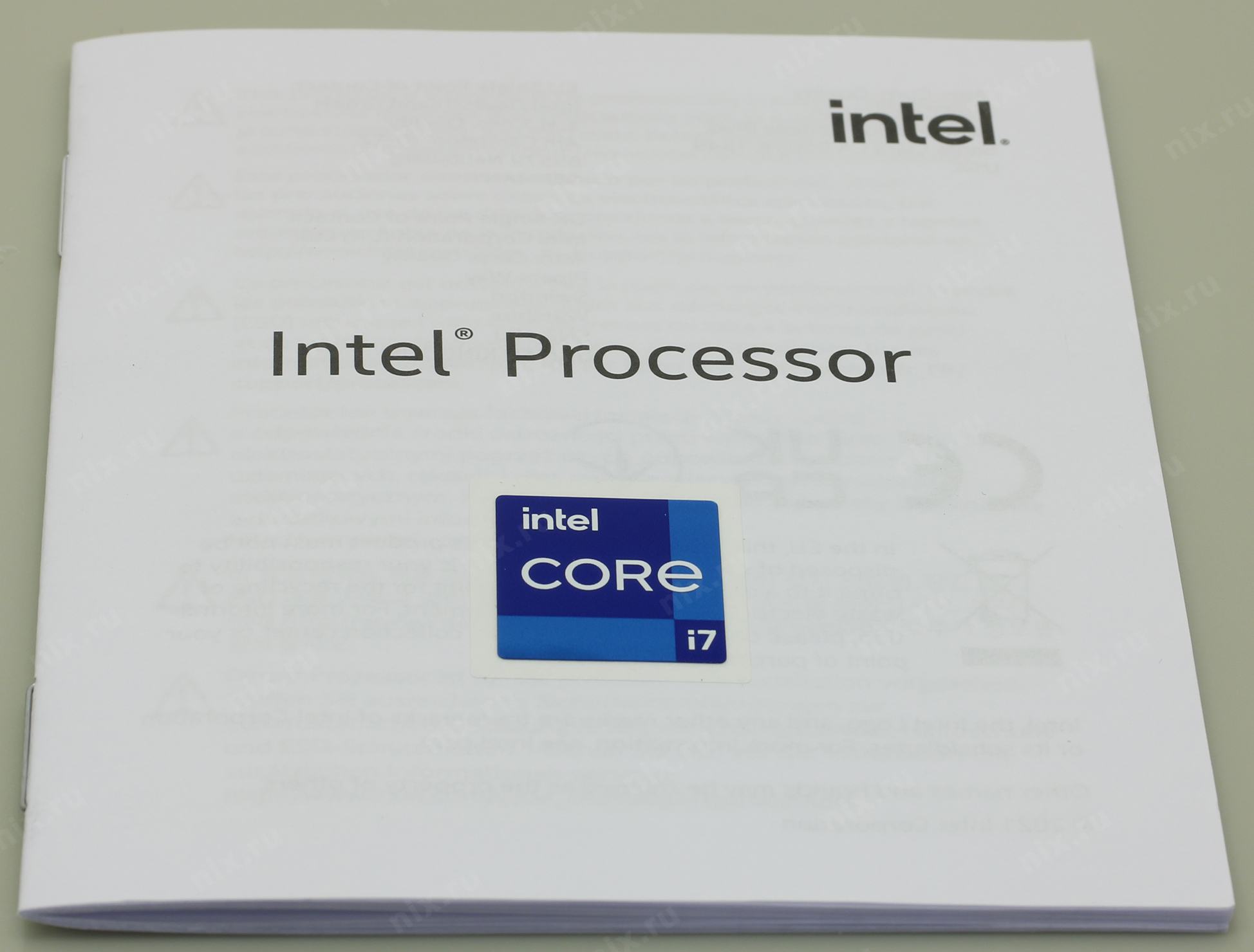 Процессор intel 12700