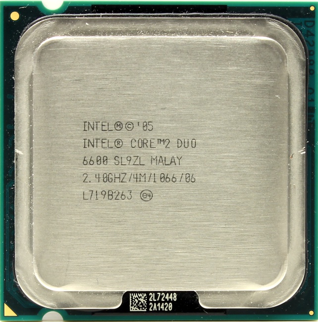 Сравнение процессоров intel core 2 duo 6600