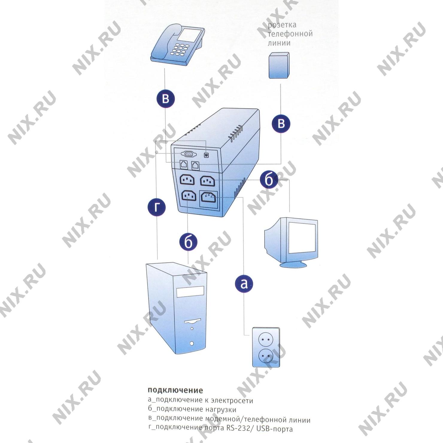 Ippon avr 1000 схема