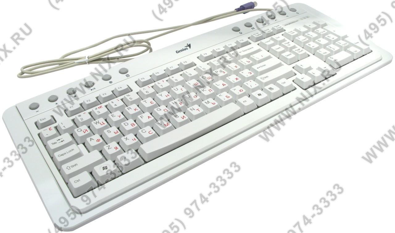 Клавиатура genius белая. Genius KB 220. Клавиатура Genius PS/2. Genius KB-06x2 Black PS/2. Клавиатура Chicony KB-9885 White PS/2.