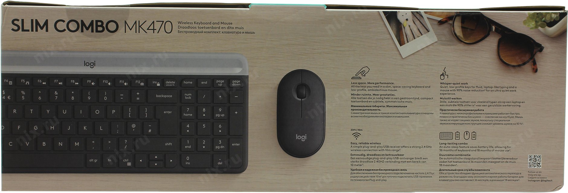 Клавиатура мышь logitech mk470. Logitech mk470 Slim. Logitech mk470 Graphite. Беспроводной комплект mk470 Slim. Комплект клавиатура + мышь Logitech mk470 Slim, графитовый.