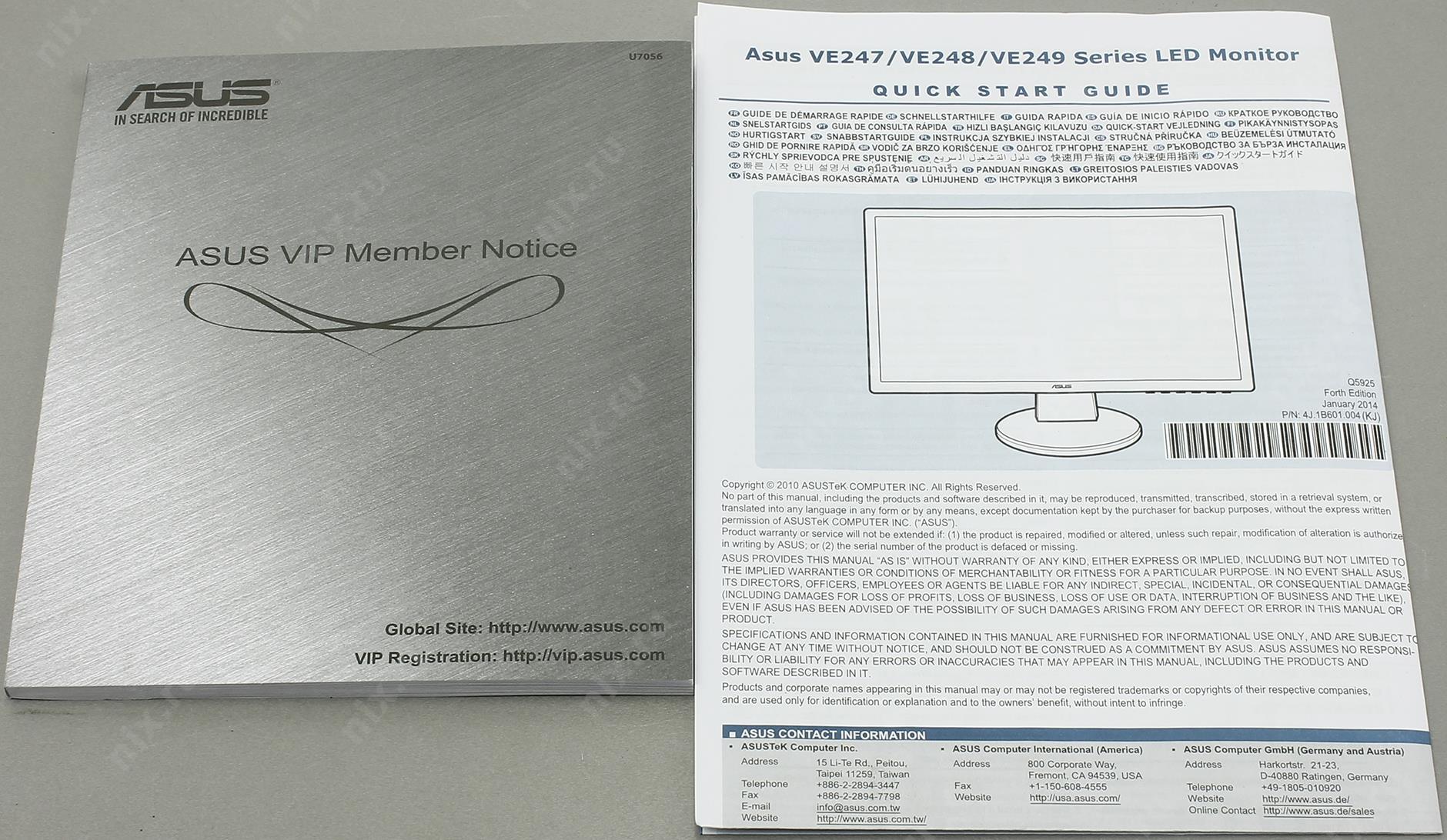 Asus ve276 схема