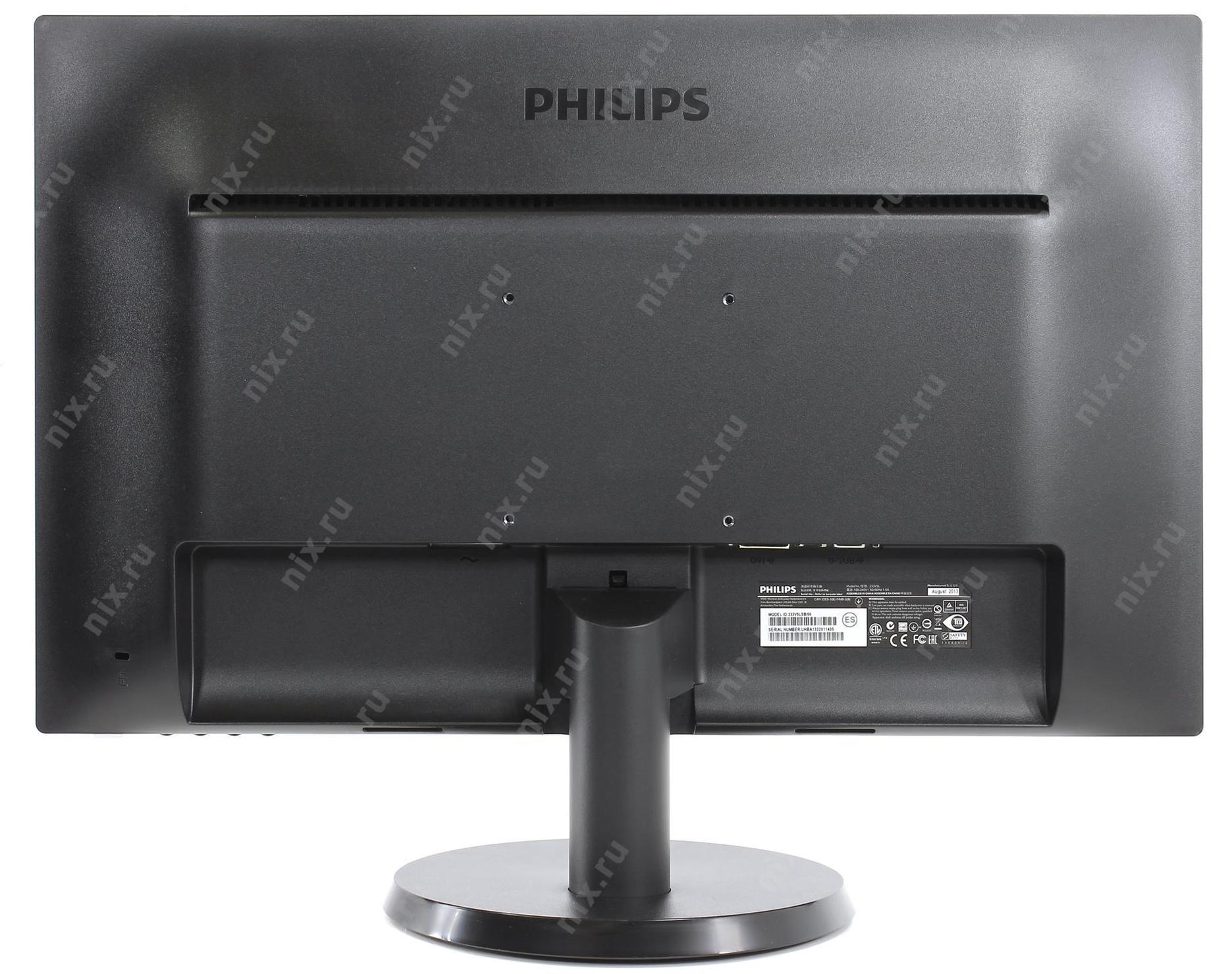 Philips 233v5l изображение скачет