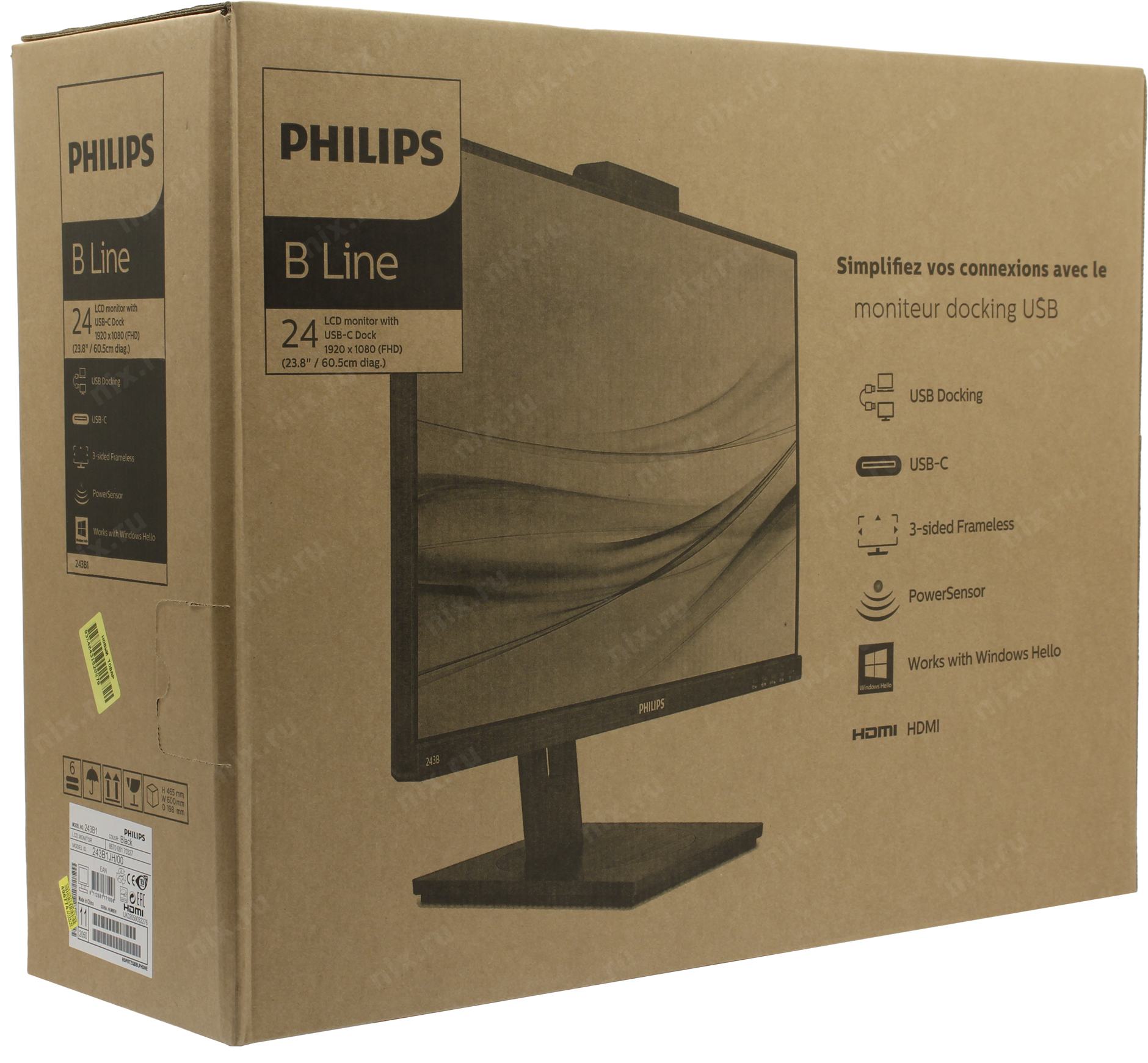 23.8 Монитор Philips 245e1s Купить