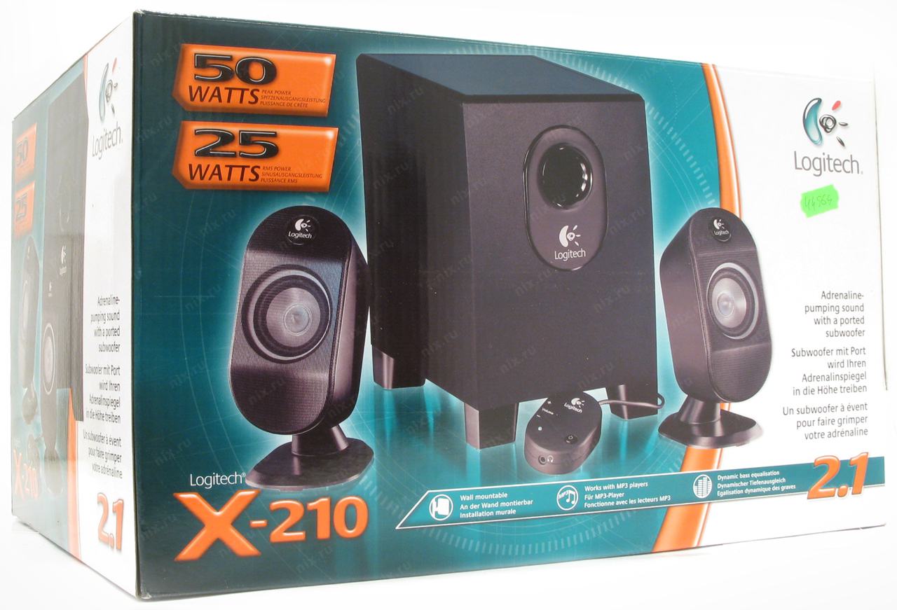 Схема logitech x210