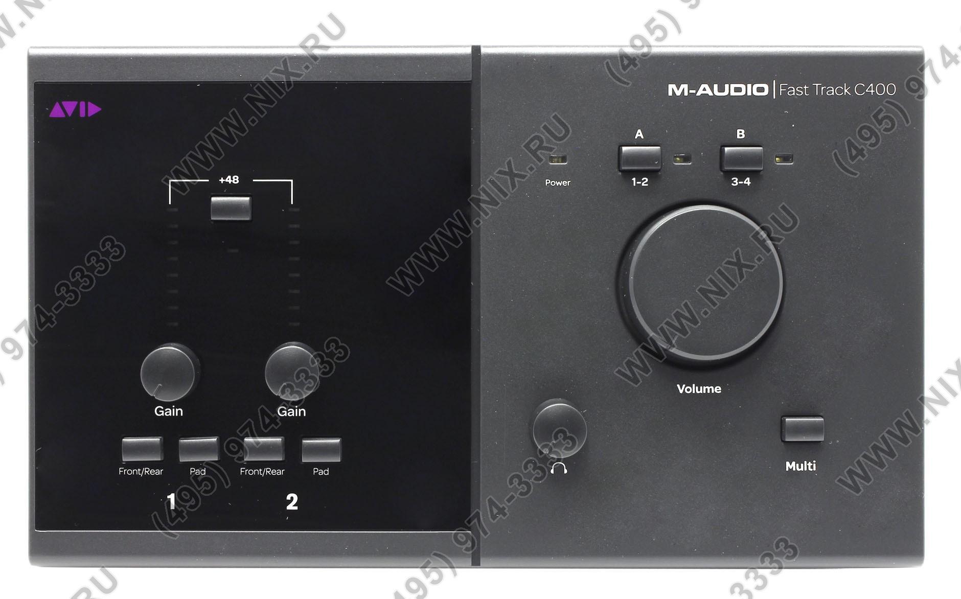 Звуковая карта m audio fast track c400