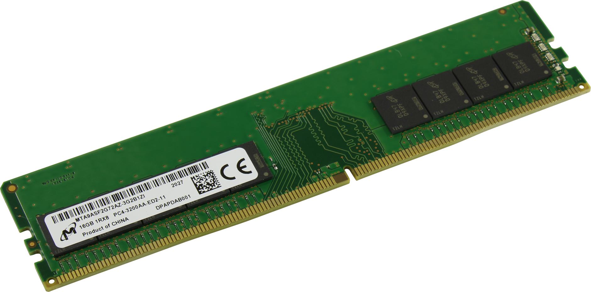 Modul Pamyati Micron Ddr4 Ecc Dimm 16 Gb Pc4 25600 1 Sht Mta9asf2g72az 3g2b1 Kupit Cena I Harakteristiki Otzyvy