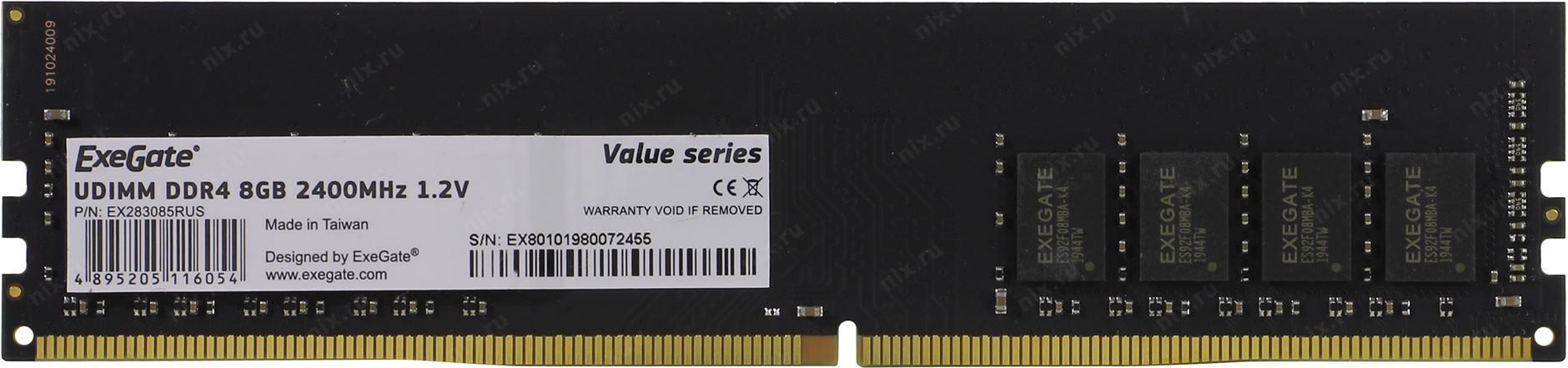 Modul Pamyati Exegate Value Ddr4 Dimm 8 Gb Pc4 19200 1 Sht Kupit Cena I Harakteristiki Otzyvy