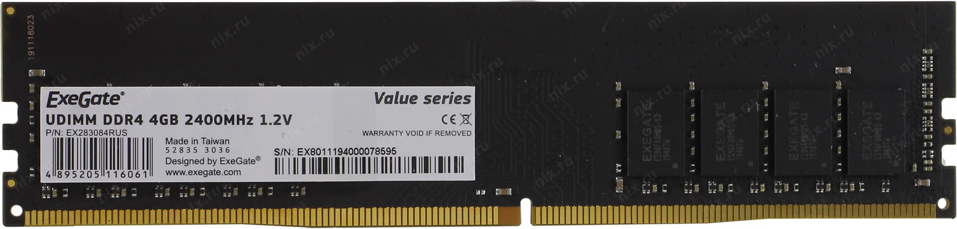 Modul Pamyati Exegate Value Ddr4 Dimm 4 Gb Pc4 19200 1 Sht Kupit Cena I Harakteristiki Otzyvy