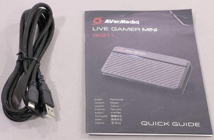 Карта видеозахвата AVERMEDIA Live Gamer Mini, gc311.