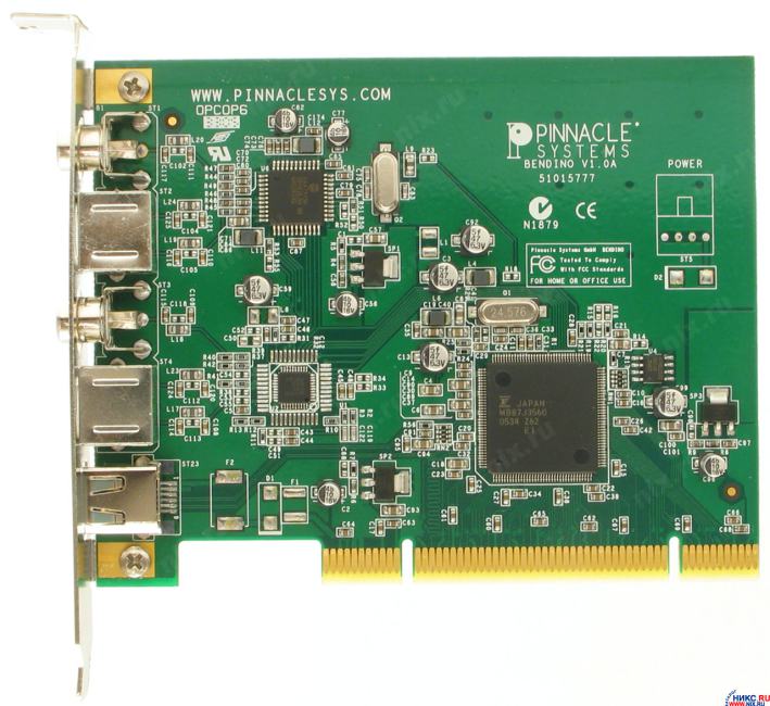 Почему через плату pinnacle studio 500 pci идет рассинхрон звука и видео