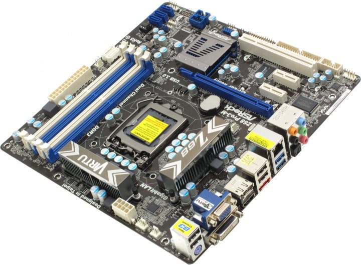 Asrock z68 код ошибки