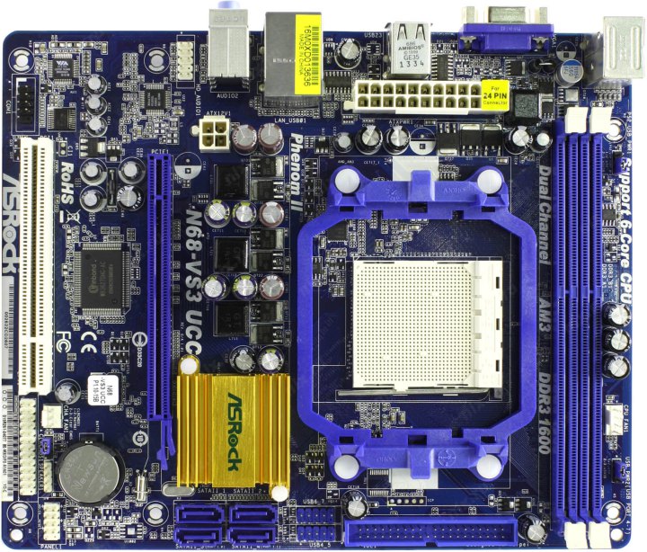 Asrock n68 vs3 ucc bios прошивка