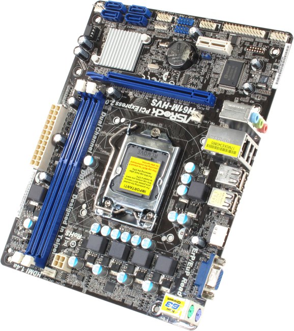 Asrock h61m hvs схема