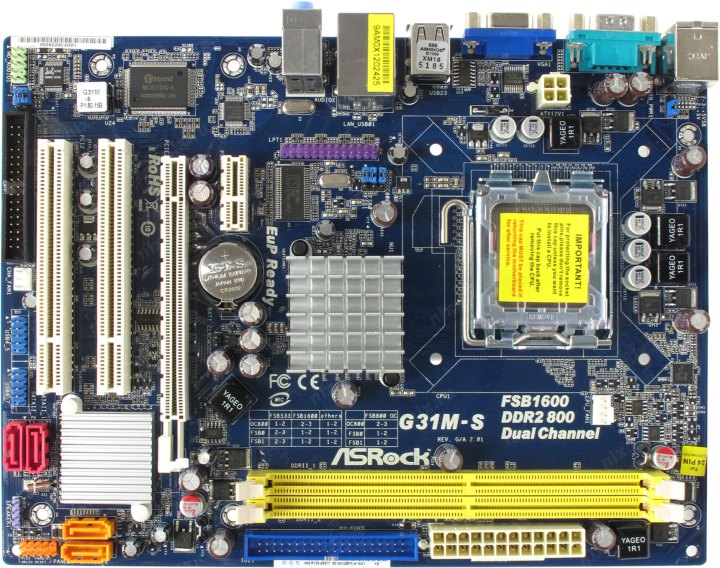 Asrock g31m s не видит оперативную память