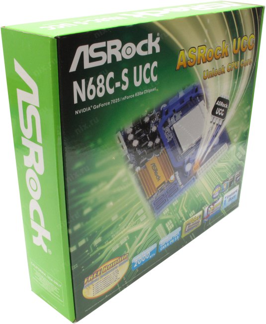 Asrock n68c s ucc зависает