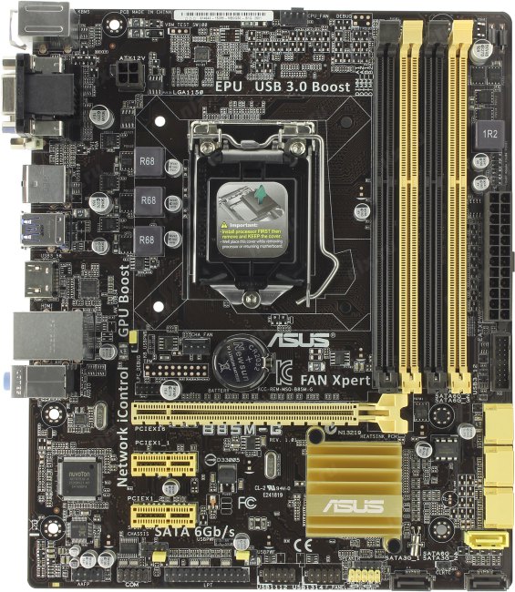 Asus b85m g не запускается