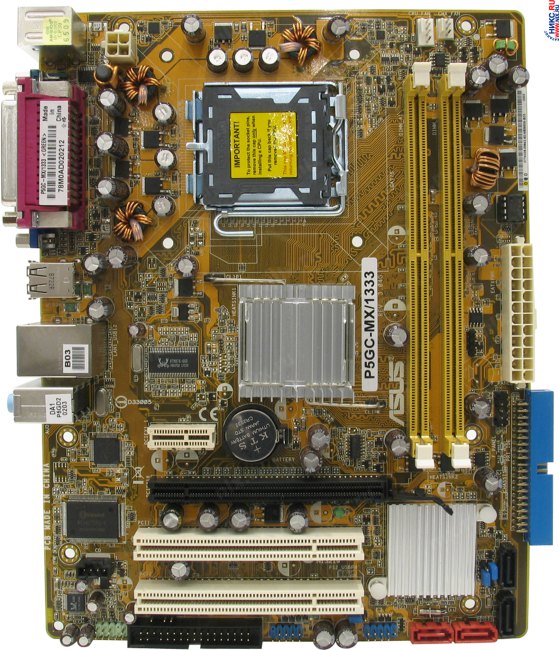 Разгон asus p5gc mx 1333