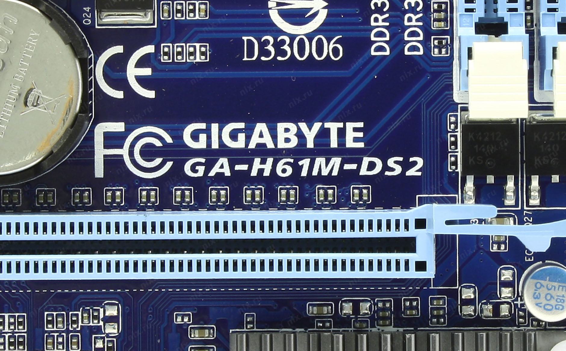 Ga h61m ds2 видеокарты