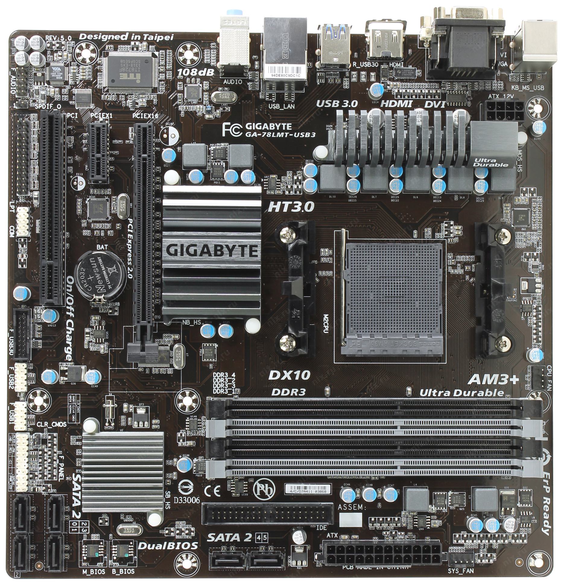 Ga 78lmt usb3 нет изображения