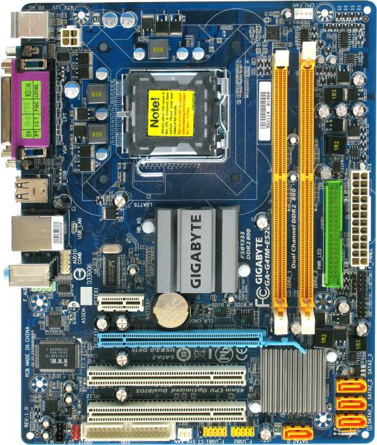 Совместимость gigabyte ga g41m es2l