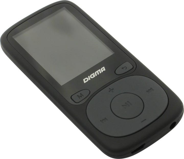 Проигрыватель Digma B4 <B4BK-Black> (MP3 Player,FM Tuner,8Gb,MicroSD,LCD 1.8",диктофон,USB,Li-Pol)