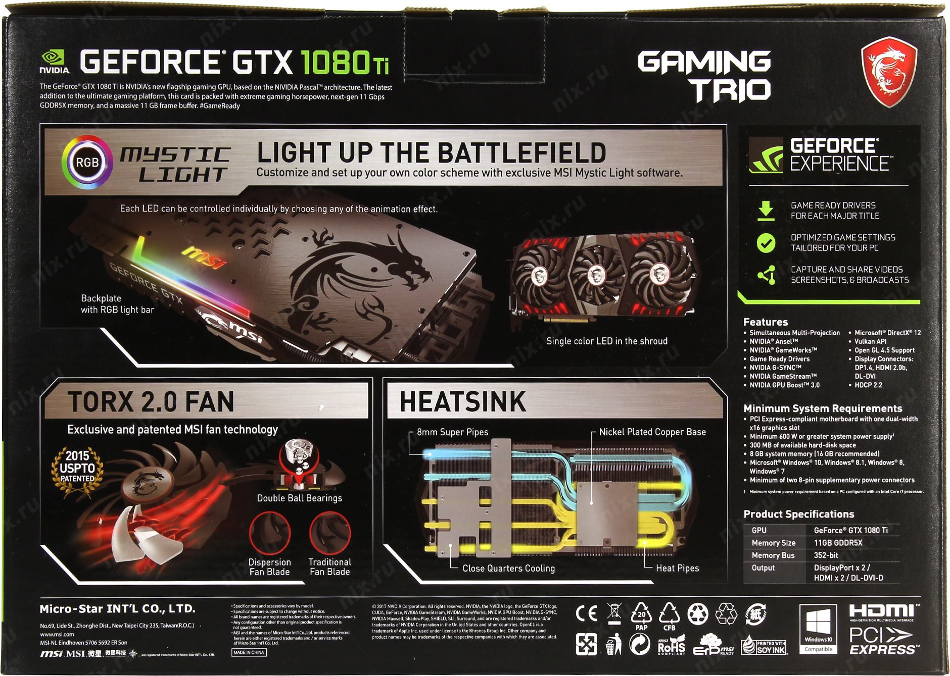 Game trio geforce