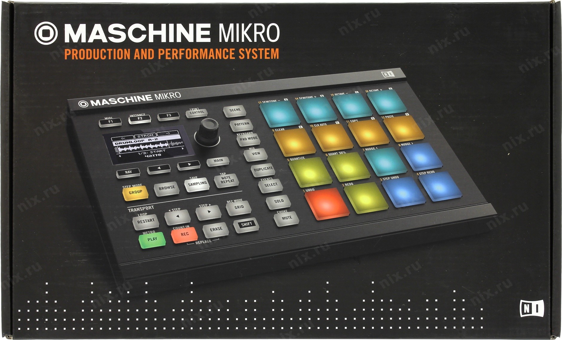 Управление native. Native instruments Maschine mk2