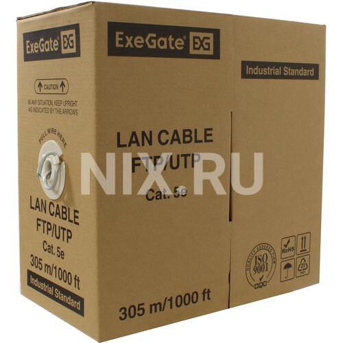 Kabel Utp Exegate Ex281817rus Utp 5e 305 Metrov Kupit Cena I Harakteristiki Otzyvy