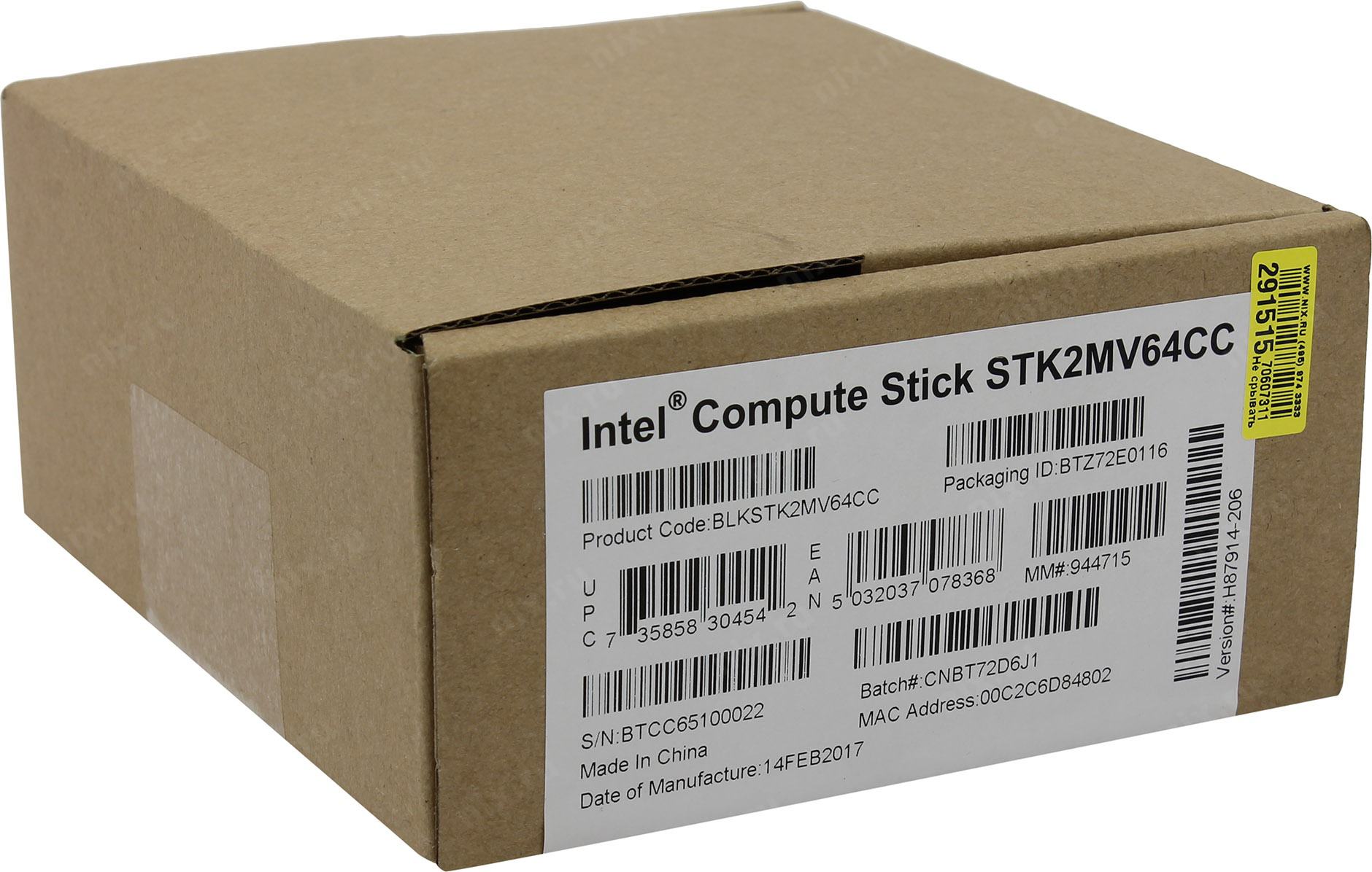 Nettop Intel Compute Stick Stk2mv64cc Kupit Cena I Harakteristiki Otzyvy