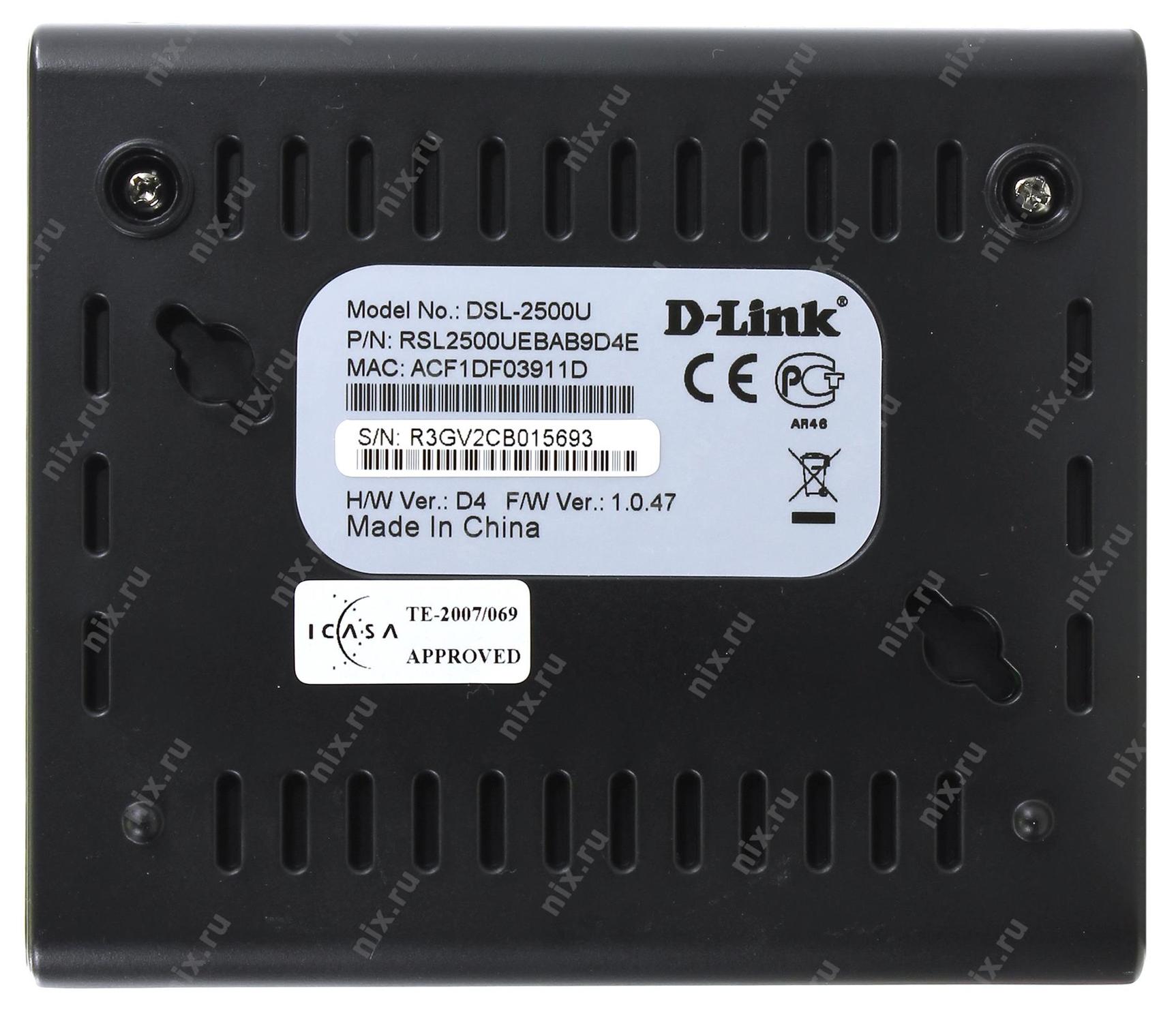 D link dsl 2500u схема