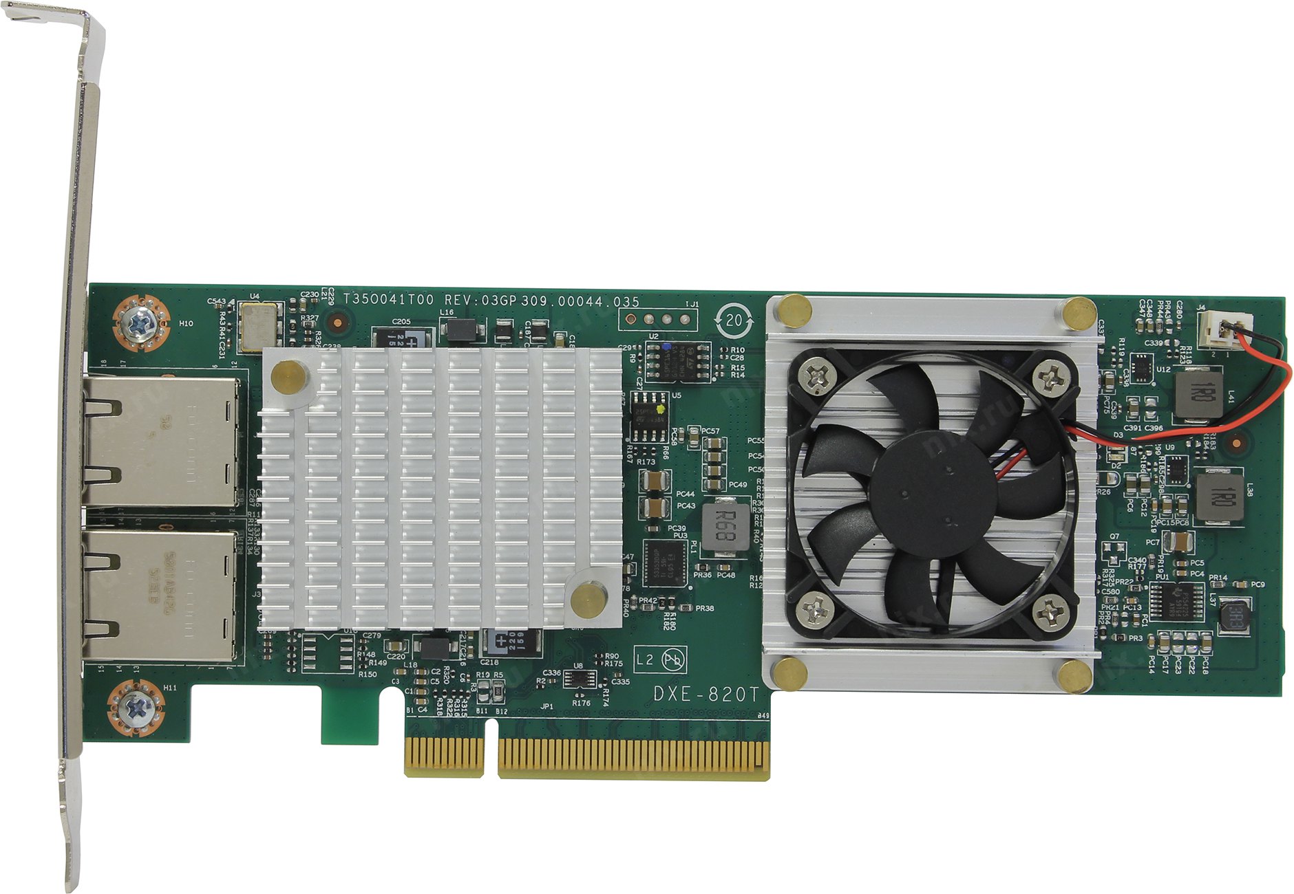Днс сетевая карта pci e