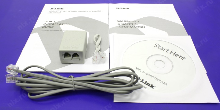 Драйвер На D-Link Dsl-2540U