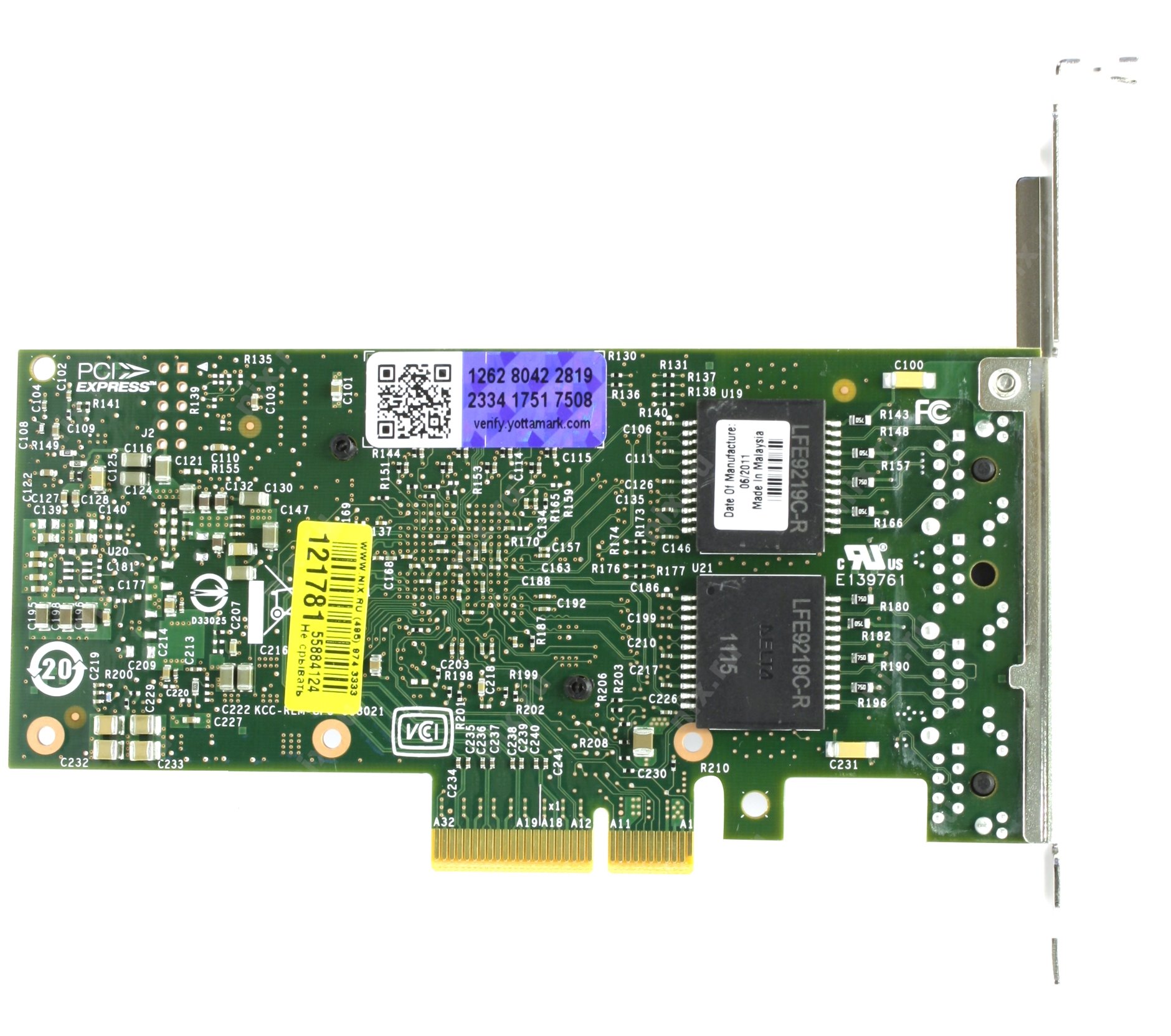 Сетевая карта intel i350t2blk intel ethernet server adapter i350 t2