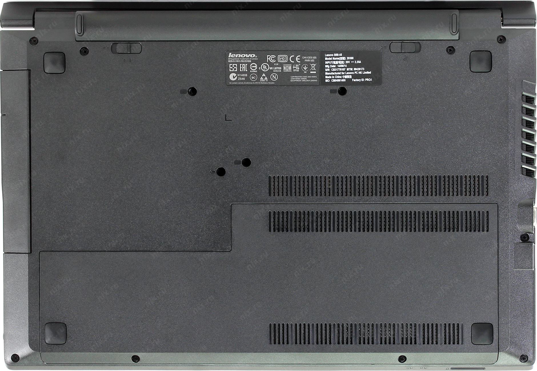 Lenovo b50 10 память