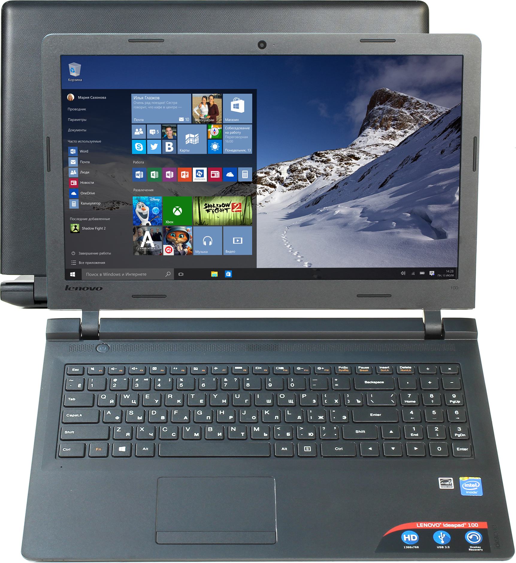 Ноутбук Lenovo Ideapad 100-15iby 80mj00dtrk Купить