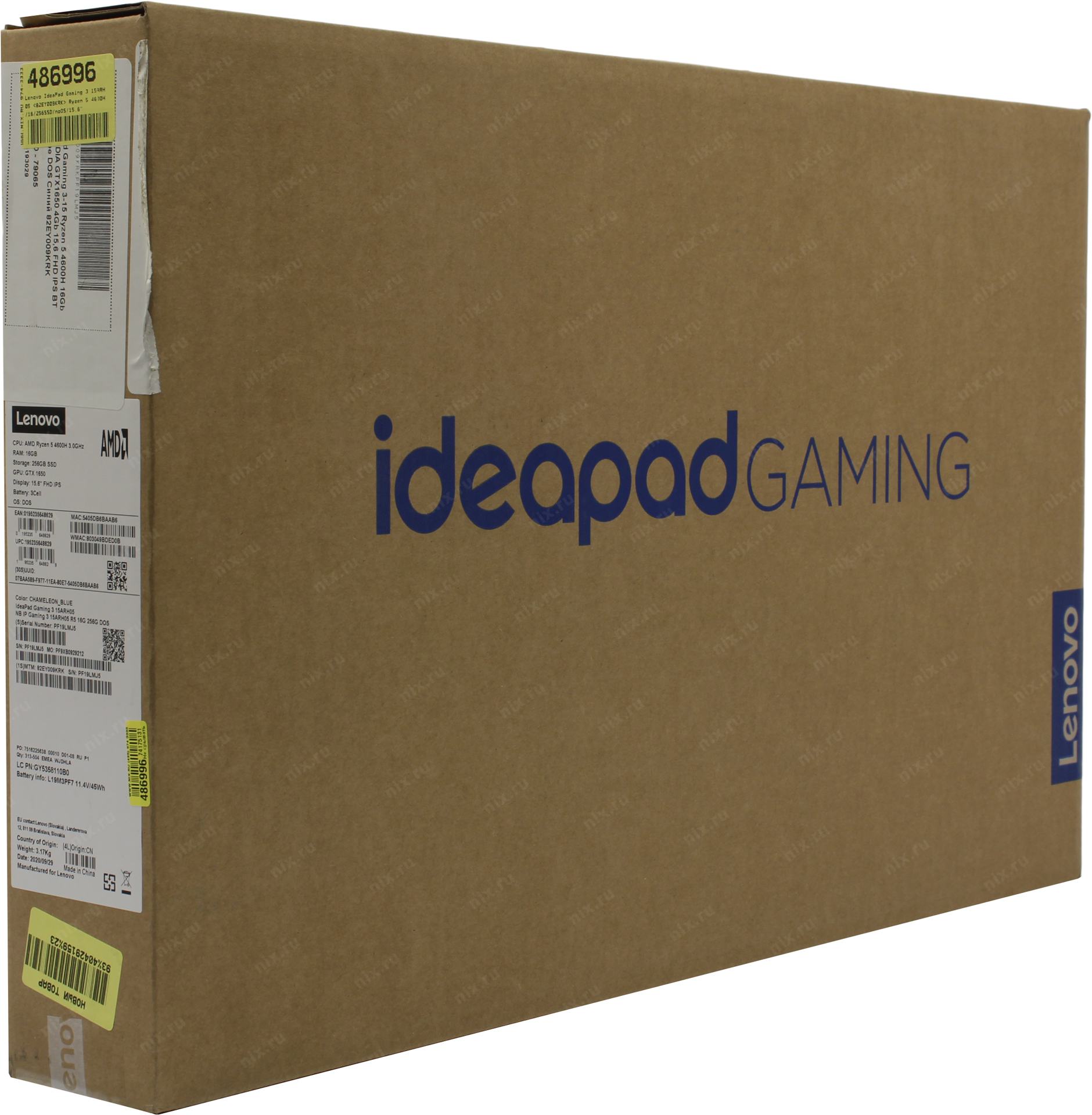 Ноутбук lenovo ideapad gaming 3 15arh05. Lenovo-3-15arh05-82ey009krk. Lenovo 82ey. Lenovo IDEAPAD Gaming 3 15arh05.