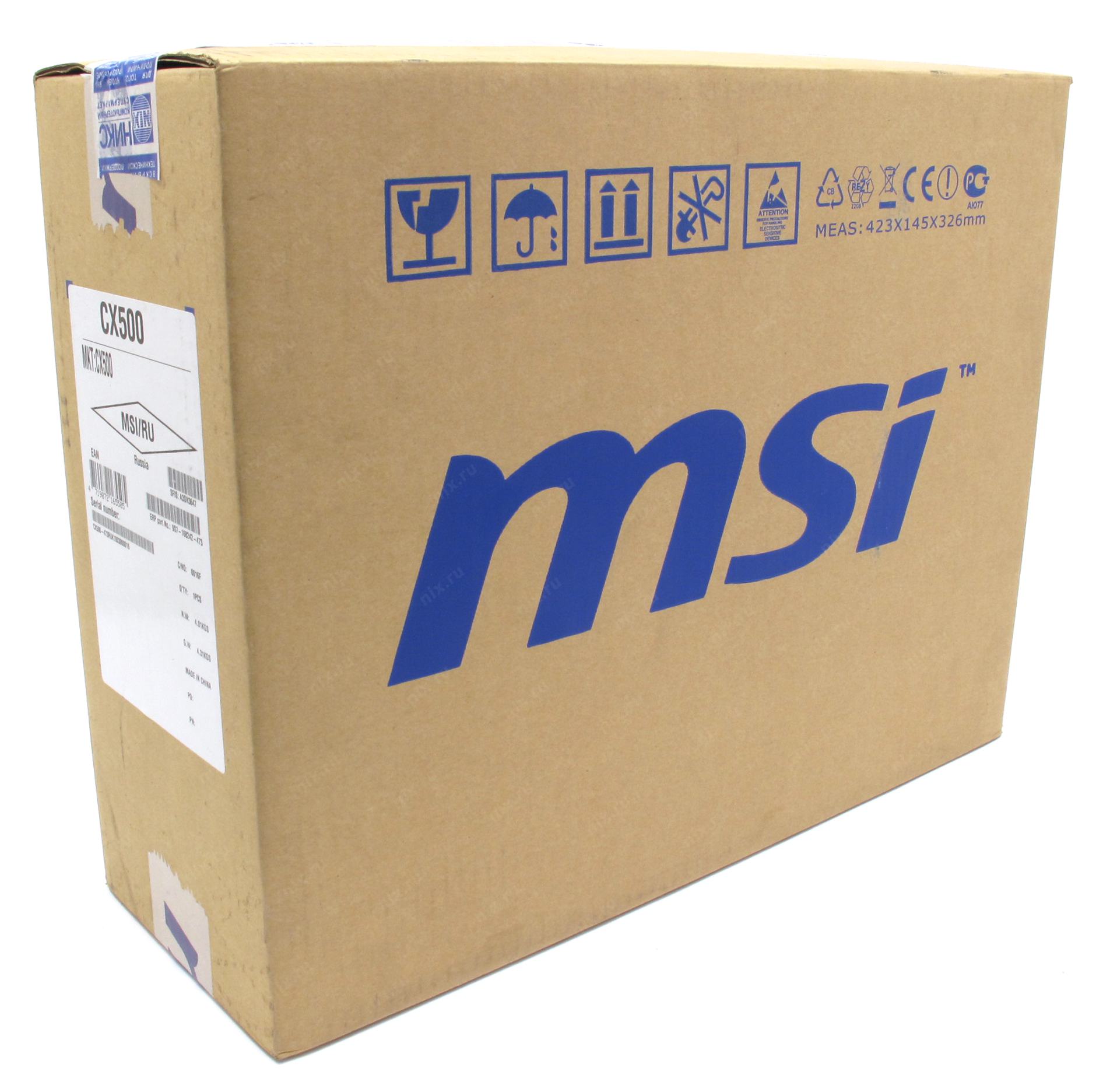 Ноутбук Msi Ms Cx 500 Цена