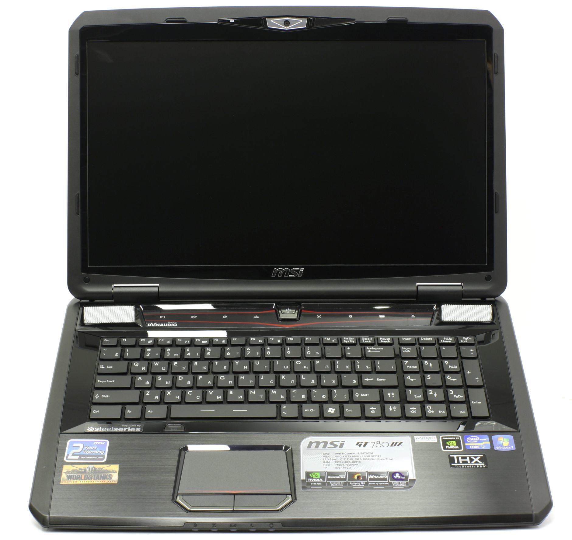Цена Ноутбука Msi Gt780dx
