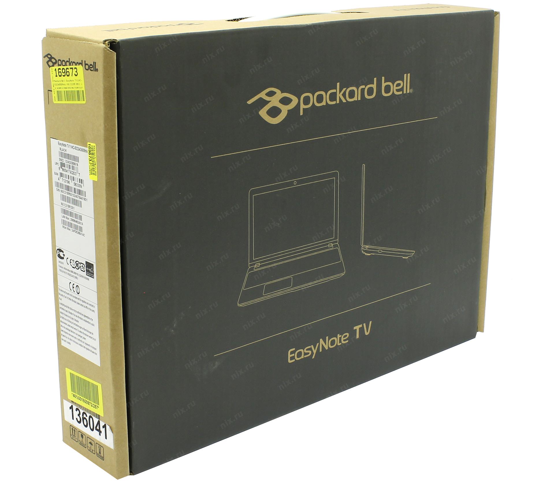 Ноутбук Packard Bell Easynote Tv