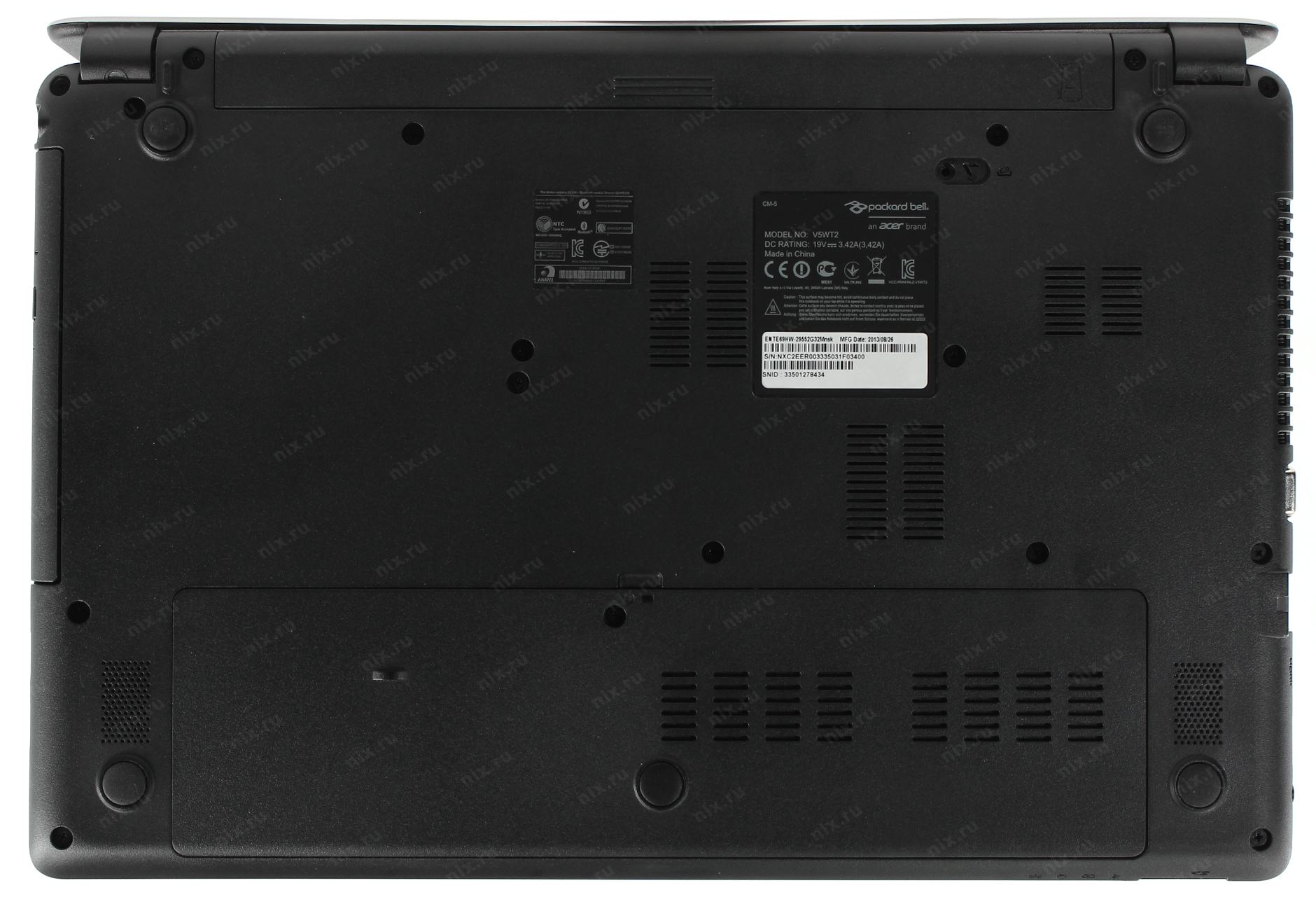 Ноутбук Packard Bell Easynote Te69hw 29552g32mnsk