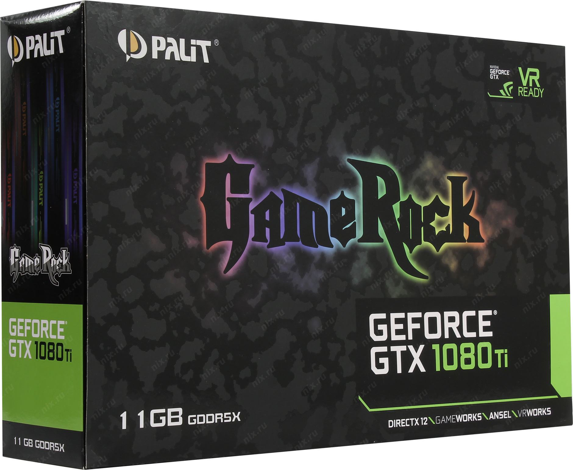 Palit gtx 1080 gamerock схема