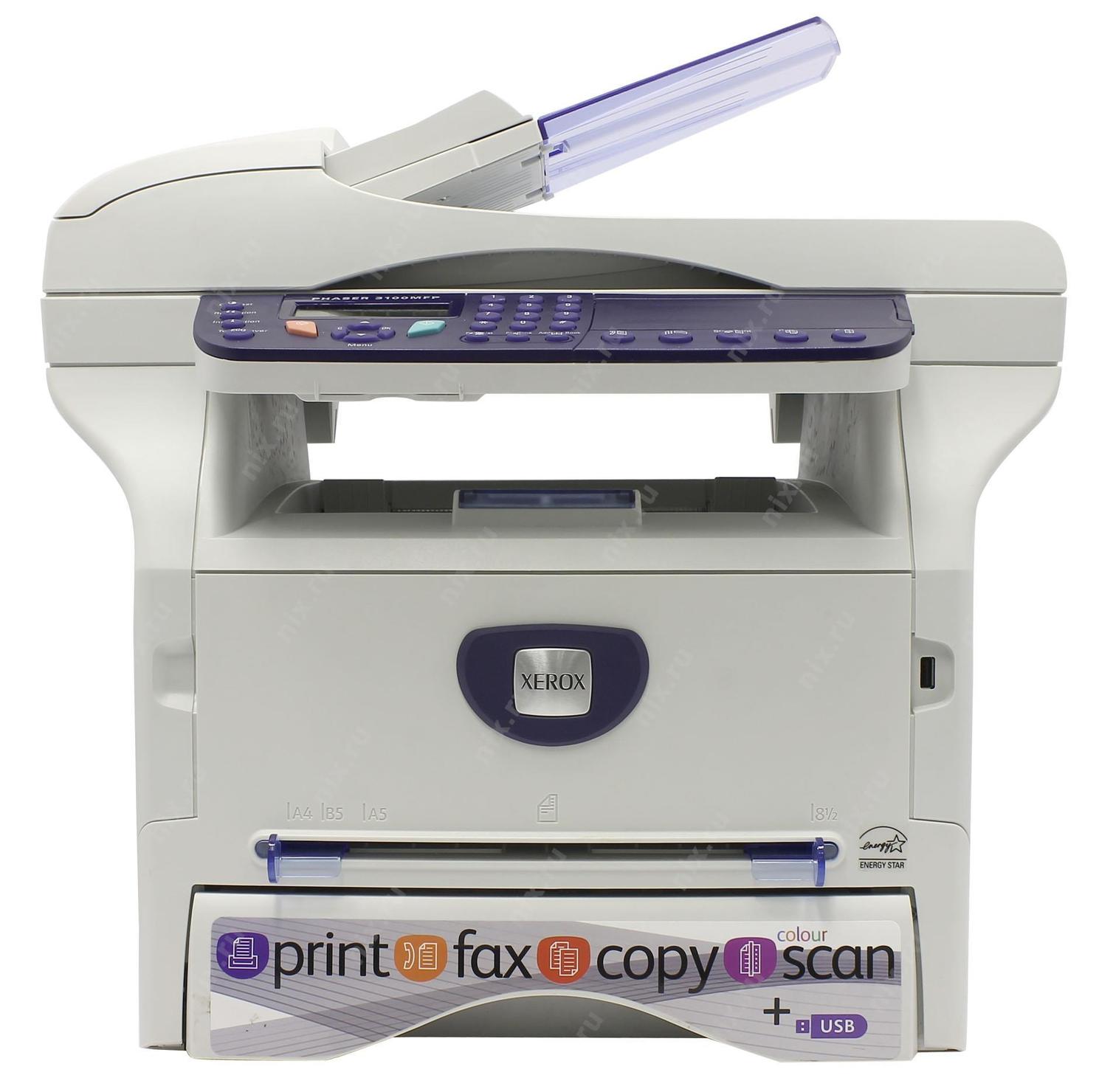 Xerox phaser 3100 mfp драйвер