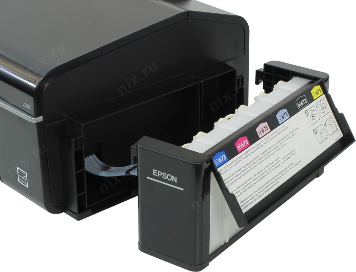 Калибровка принтера epson l805