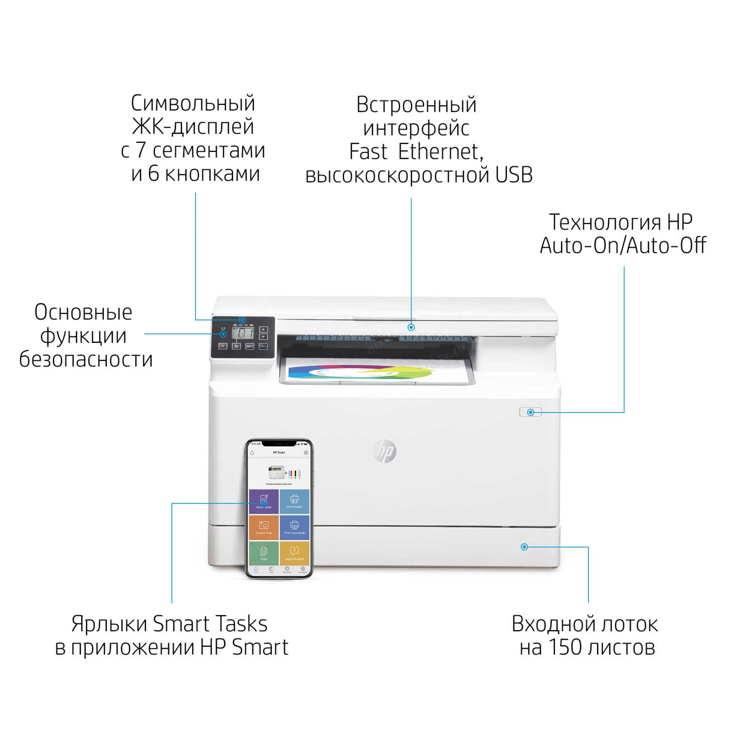 Hp Color Laserjet Pro Mfp M182n Купить