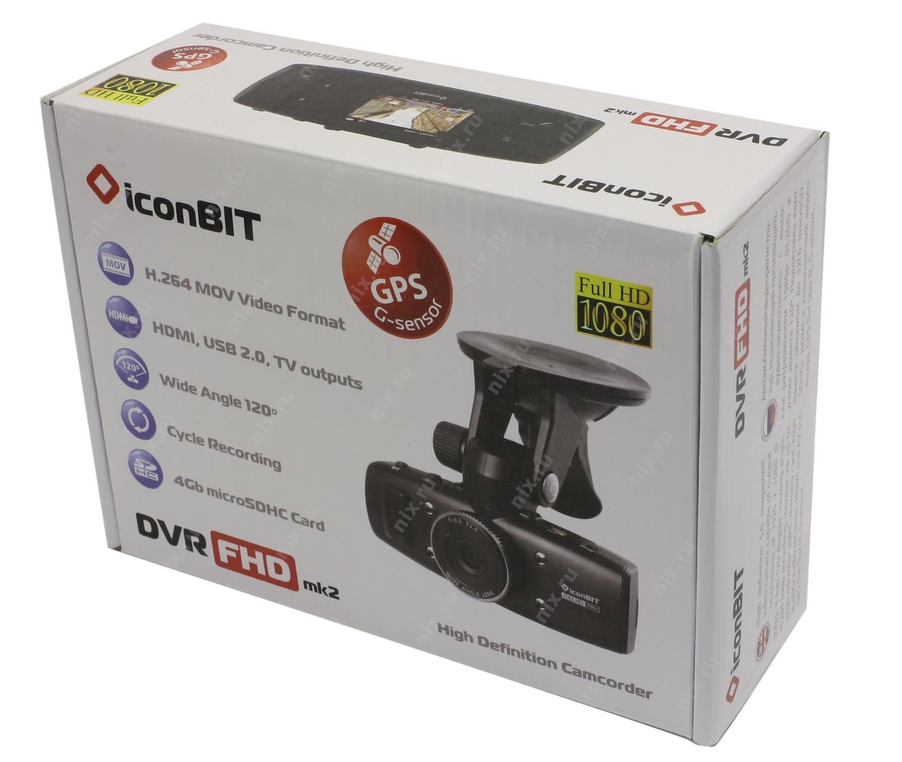 Инструкция видеорегистратор iconbit dvr fhd