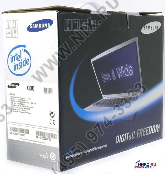 Samsung Q30 Np Q30c001 Pent M733 512 40 Dvd Cdrw Wifi Winxp 12 1 1 09 Kg Kupit Cena I Harakteristiki Otzyvy